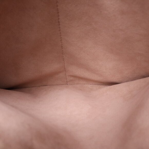 LV logo Lock Cabas Tote with Rosewood Crochet and Dust Bag - Picture 12 of 12